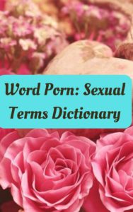 sexual terms dictionary