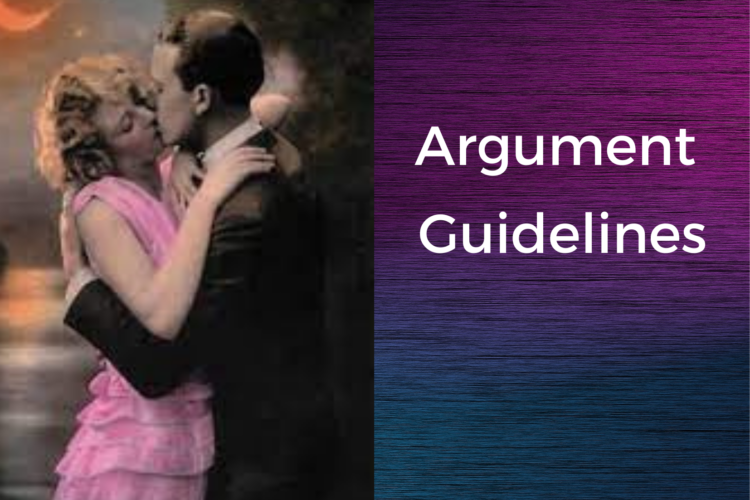 Argument Guidelines relationship advice