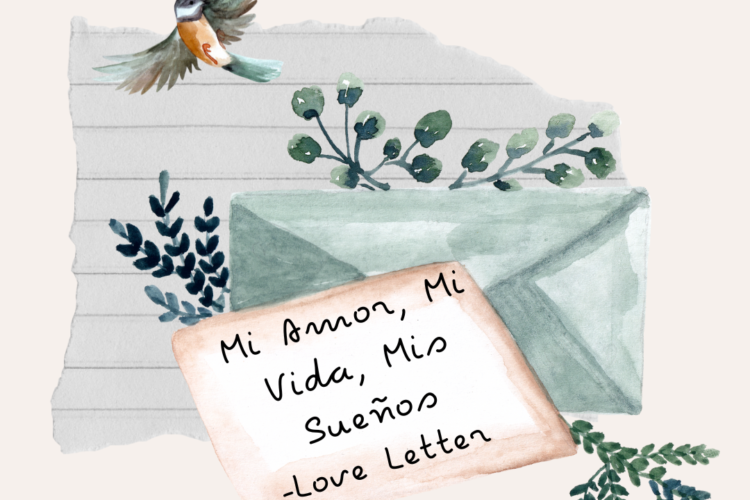 Mi Amor Mi Vida Mis Sueños love letter example