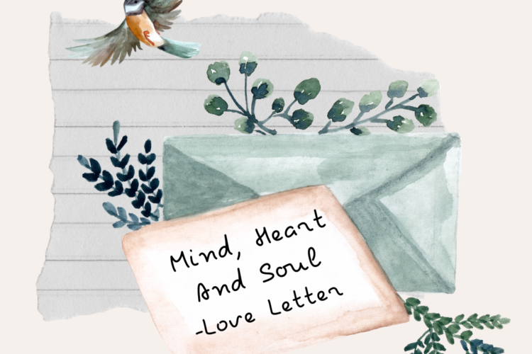 Mind Heart And Soul love letter for long distance lovers