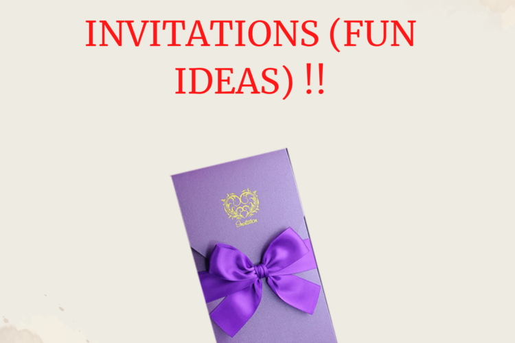 creative sex invitations ideas