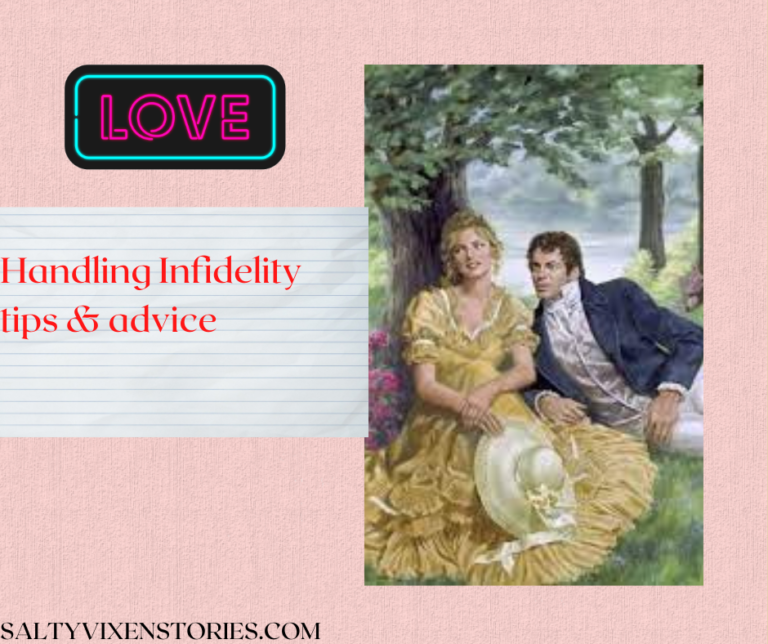 Handling Infidelity tips & advice