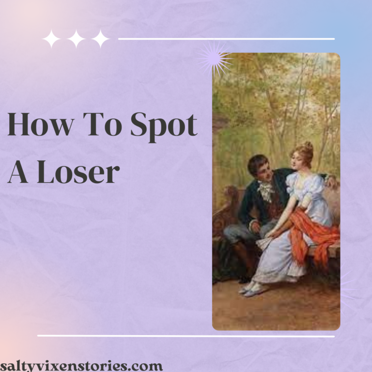 How To Spot A Loser