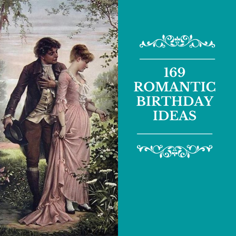 169 Romantic Birthday Ideas