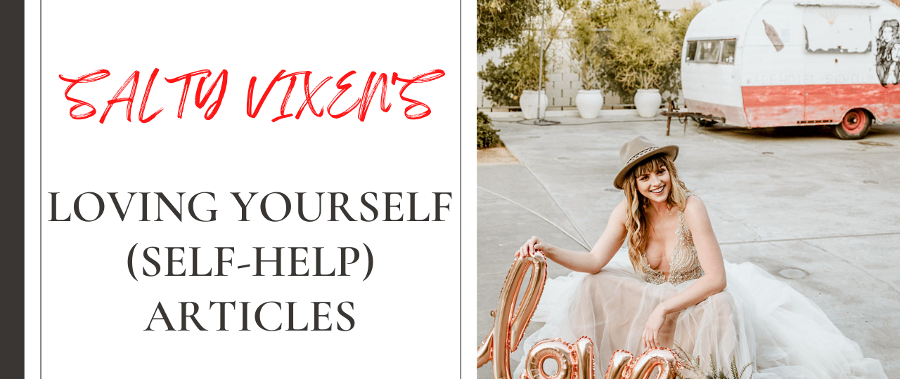 self help loving yourself banner