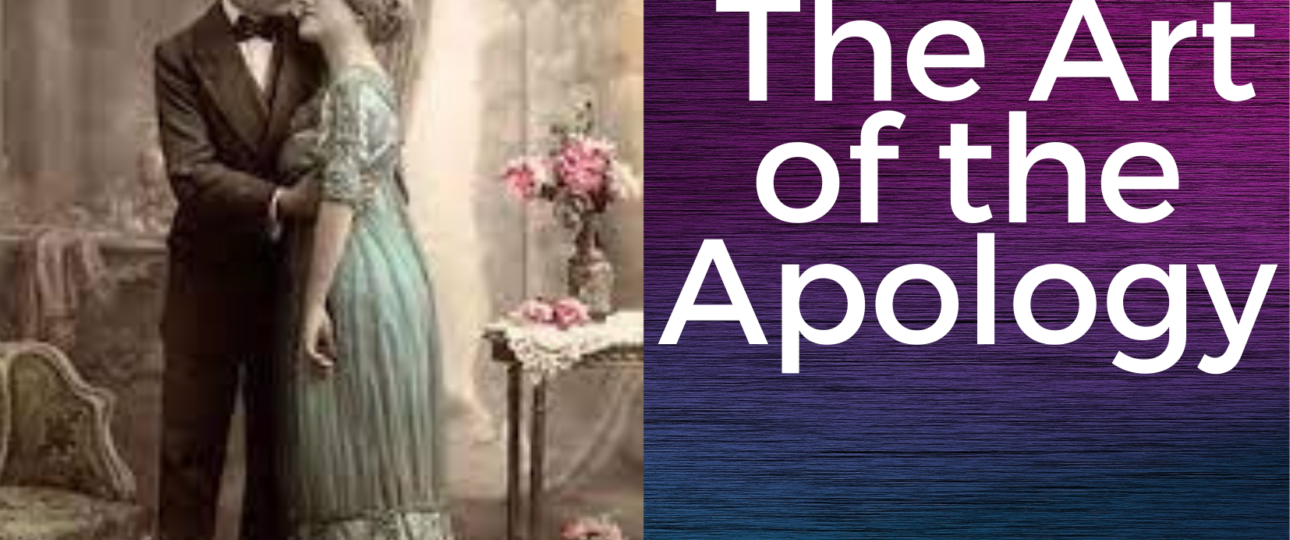 the art of the apology