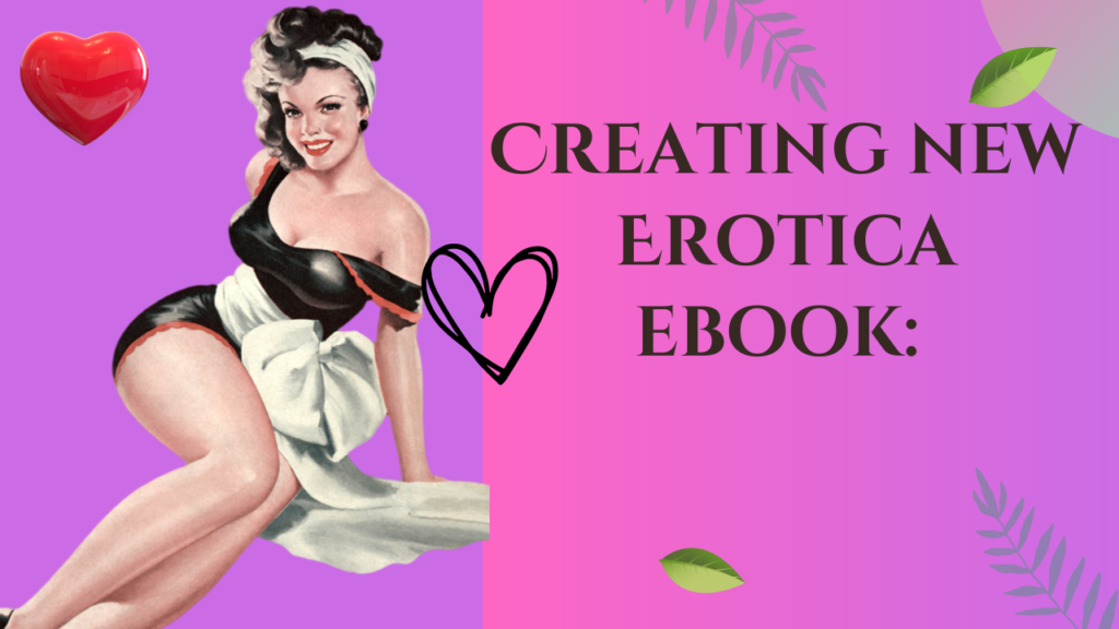 uploading erotica ebook