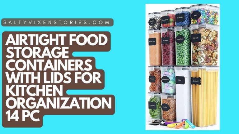 Airtight Food Storage Containers with Lids for Kitchen Organization 14 PC Review