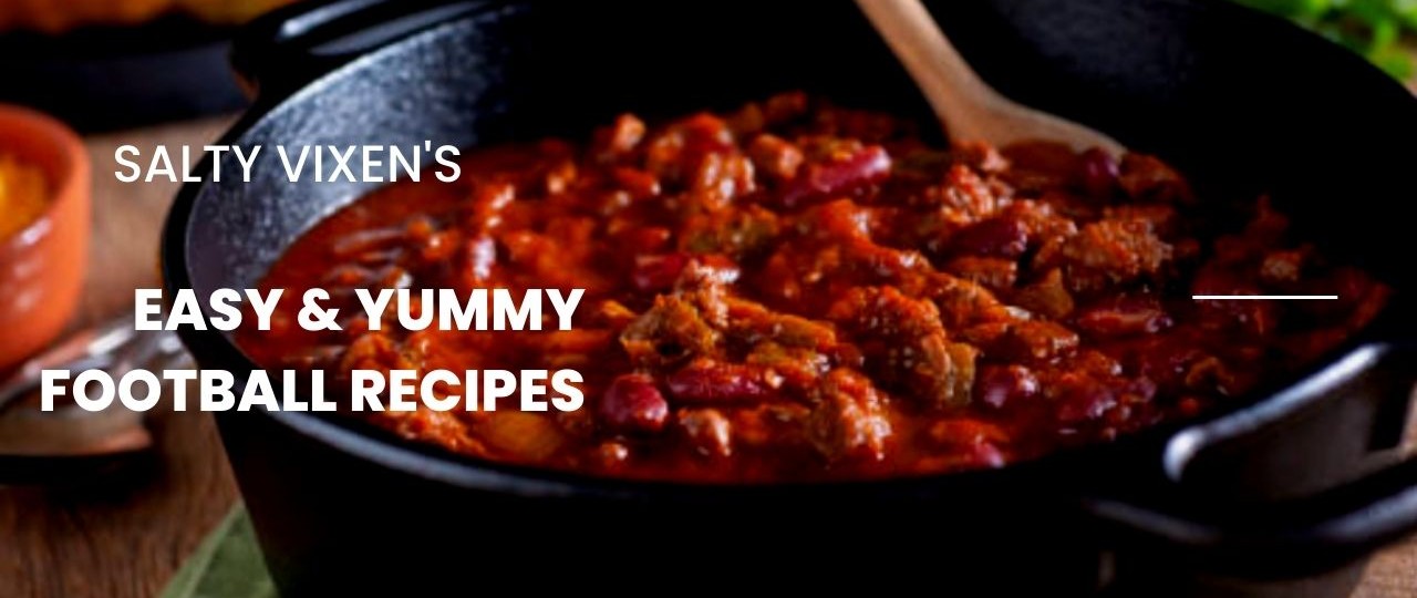 easy football recipes to print