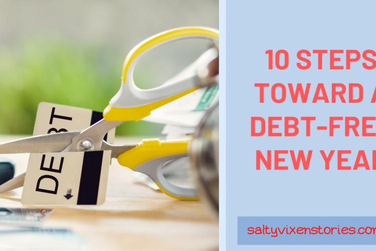 10 Steps Toward a Debt Free New Year salty vixen