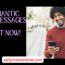 20 romantic text messages to text right now
