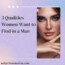 3 Qualities Women Want to Find in a Man