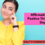 Affirmations and Positive Thinking in 4 Steps