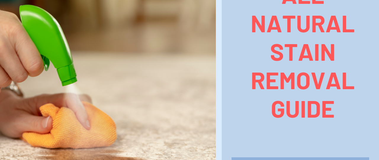 All Natural Stain Removal Guide by Salty Vixen