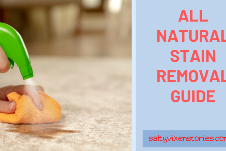 All Natural Stain Removal Guide by Salty Vixen