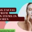Creating facial masks from common items in the kitchen