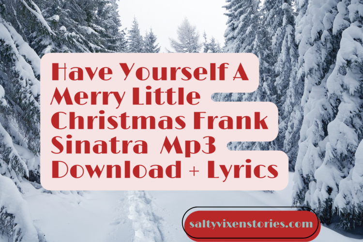 Have Yourself A Merry Little Christmas Frank Sinatra