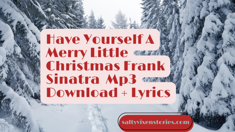 Have Yourself A Merry Little Christmas Frank Sinatra Mp3 Download