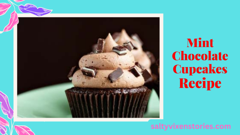 Mint Chocolate Cupcakes Recipe