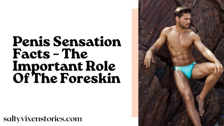 Penis Sensation Facts – The Important Role Of The Foreskin