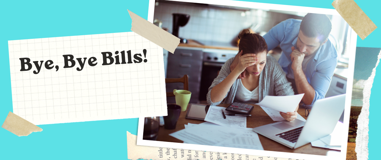 bye bye bills frugal living salty vixen
