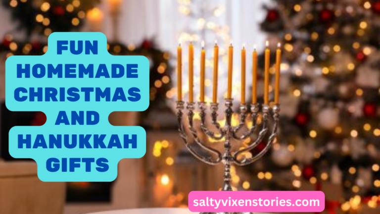 Fun Homemade Christmas and Hanukkah Gifts