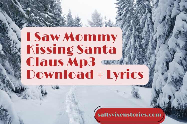 i saw mommy kissing santa claus mp3 download
