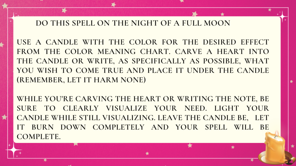 magic romance spell