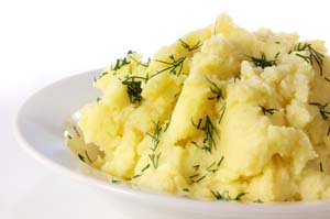 mashed potatoes