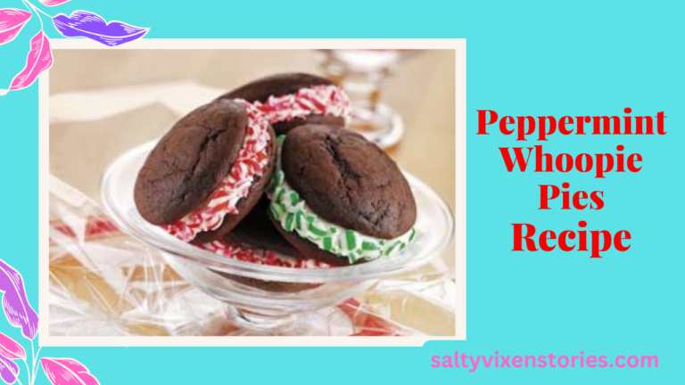 Peppermint Whoopie Pies Recipe