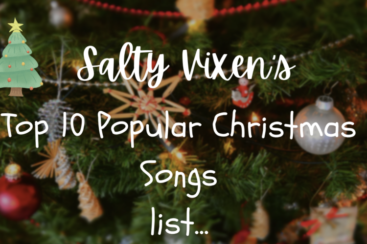 salty vixen top 10 christmas poular songs list