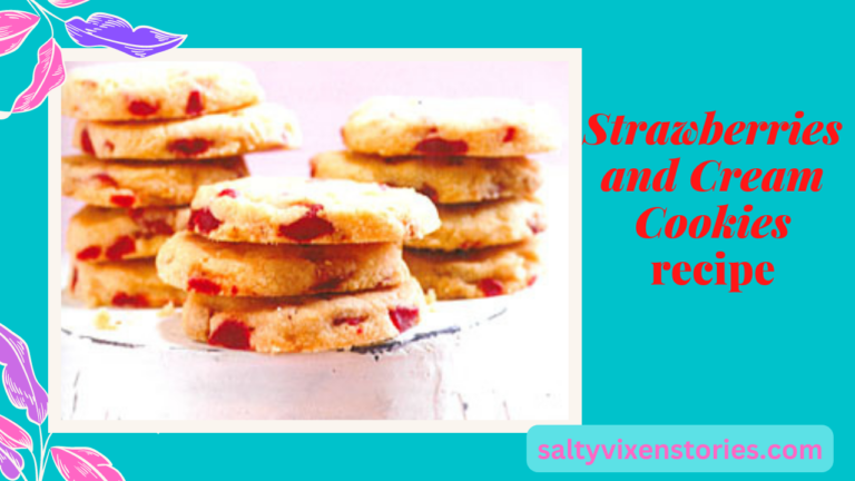 Strawberries and Cream Cookies Recipe