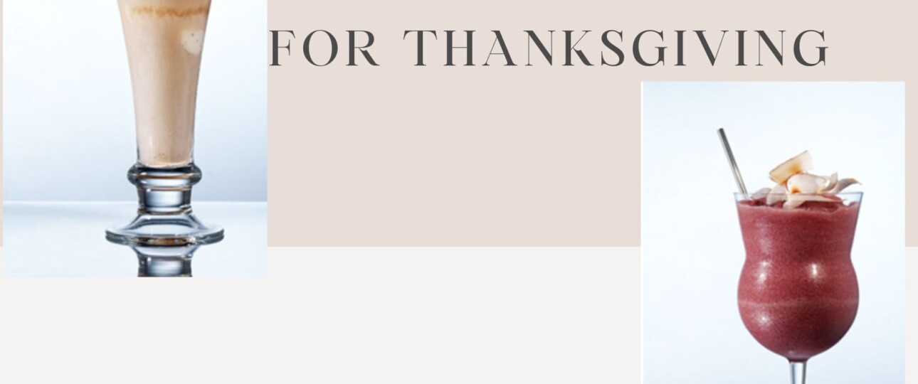 thanksgiving cocktail easy recipes
