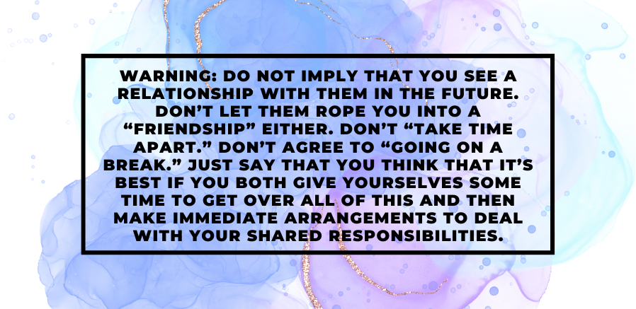 warning breakup warning