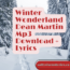 winter wonderland dean martin mp3 download and lyrics