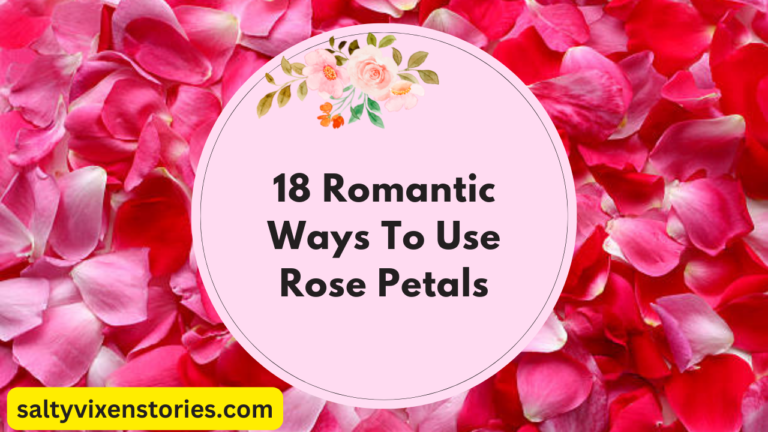 18 Romantic Ways To Use Rose Petals