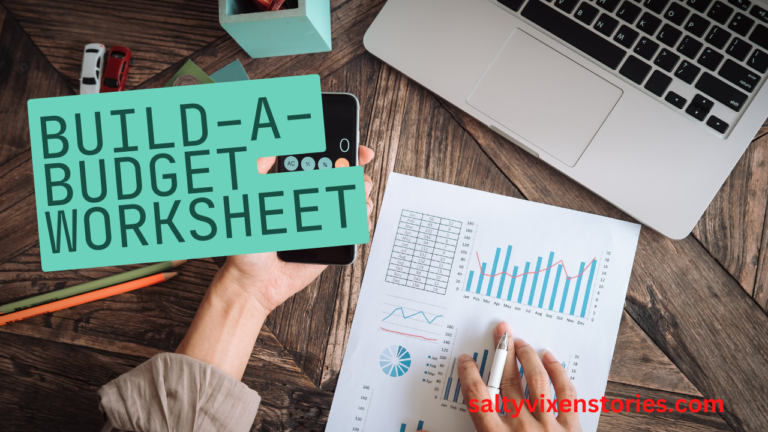 Build-a-Budget Worksheet Printable & Info