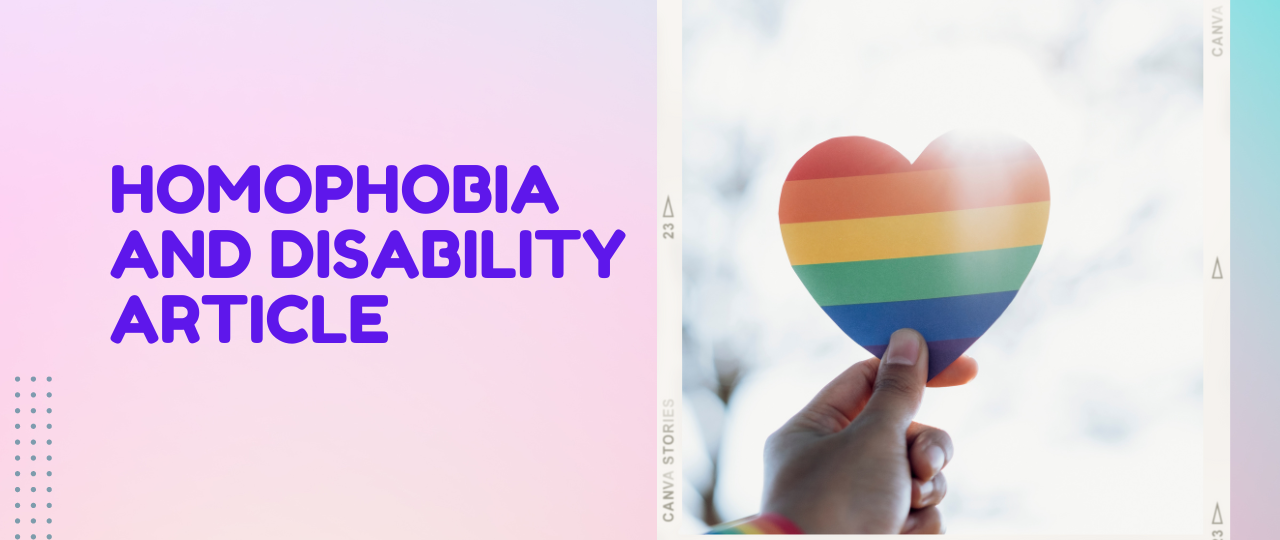 Homophobia and Disability Article