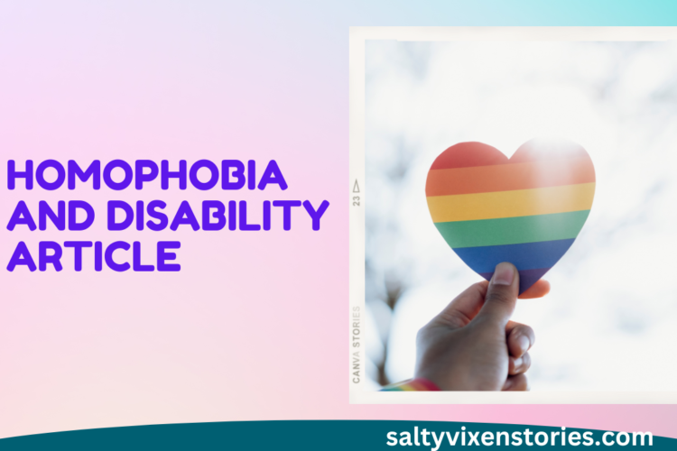 Homophobia and Disability Article