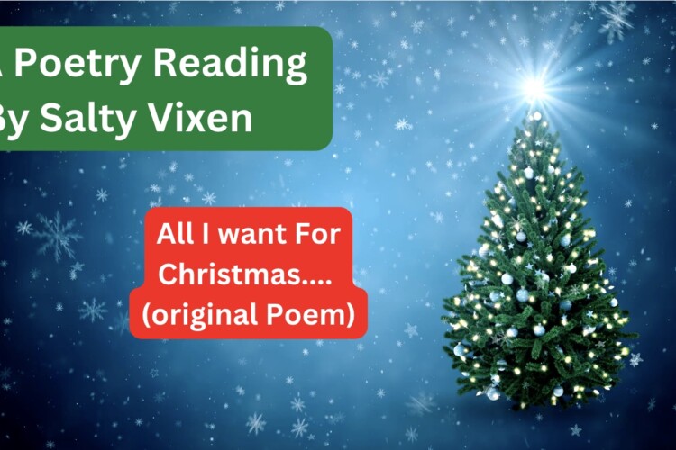 poetry reading all I want for xmas