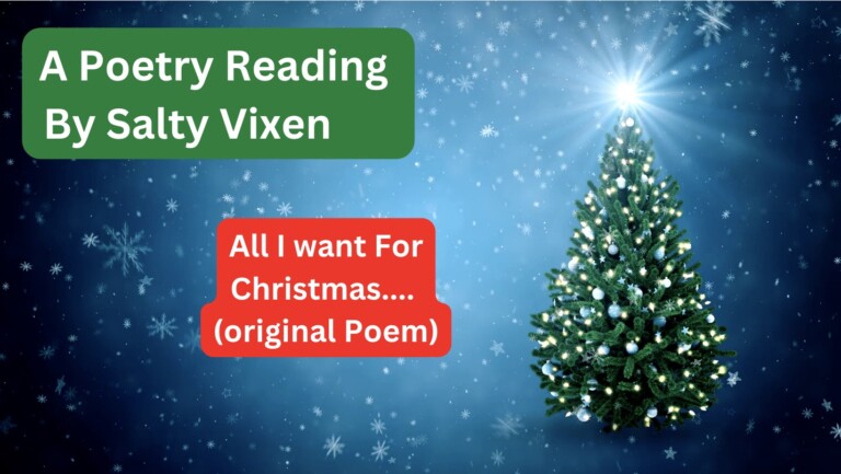 All I want for Christmas, Audio Poem Story (Original)
