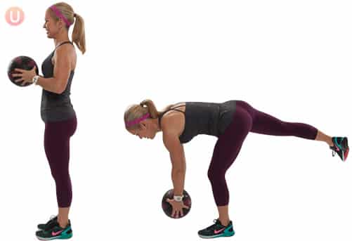 Medicine Ball Single Leg