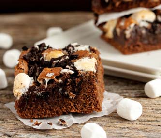 oreo marshmellow brownies recipe