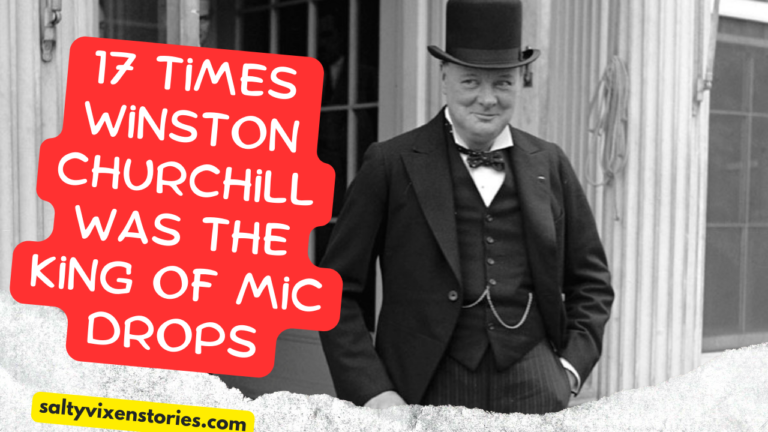 17 Times Winston Churchill was the King of Mic Drops