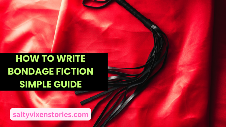 How to write Bondage Fiction Simple Guide