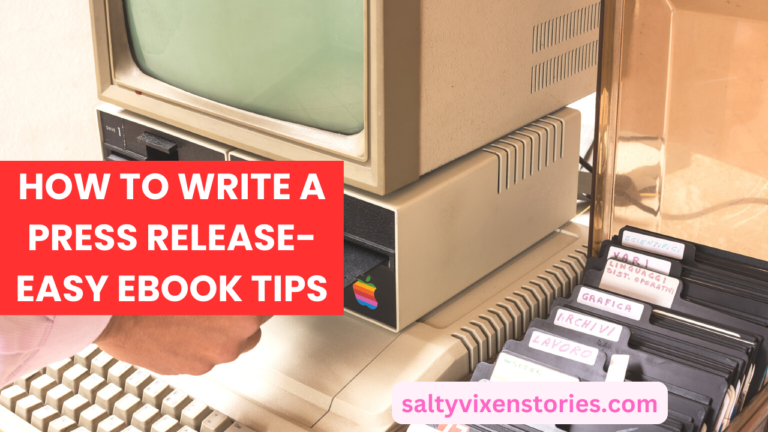 How to Write a Press Release-Easy eBook Tips