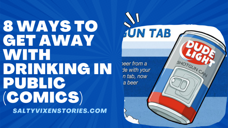 8 Ways to get Away with Drinking in Public (comics)