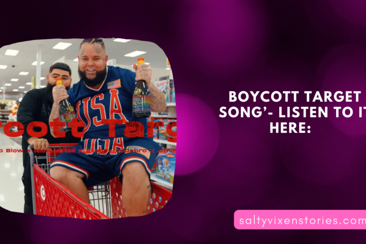 Boycott Target Song listen to it here