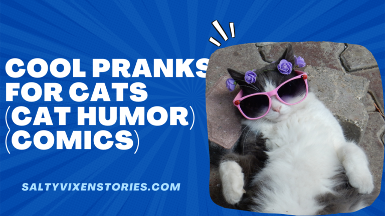 Cool Pranks for Cats (cat humor) in comics