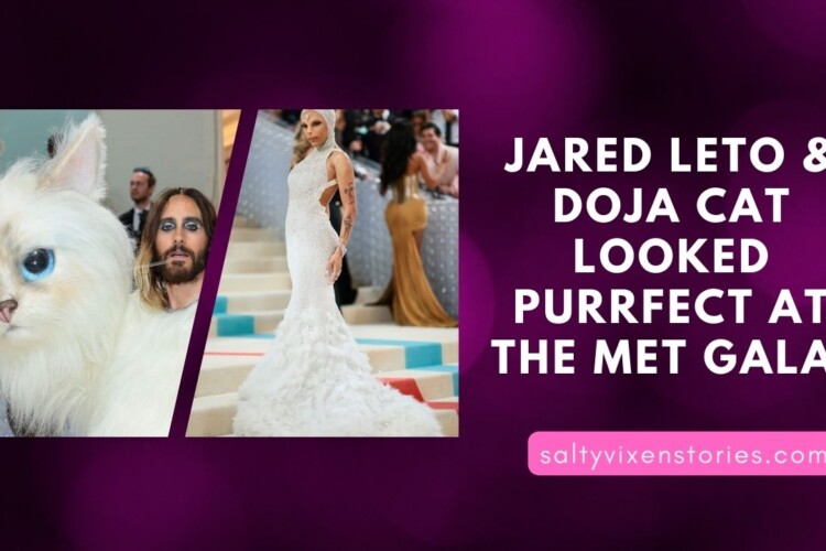 Jared Leto Doja Cat looked purrfect at the Met Gala
